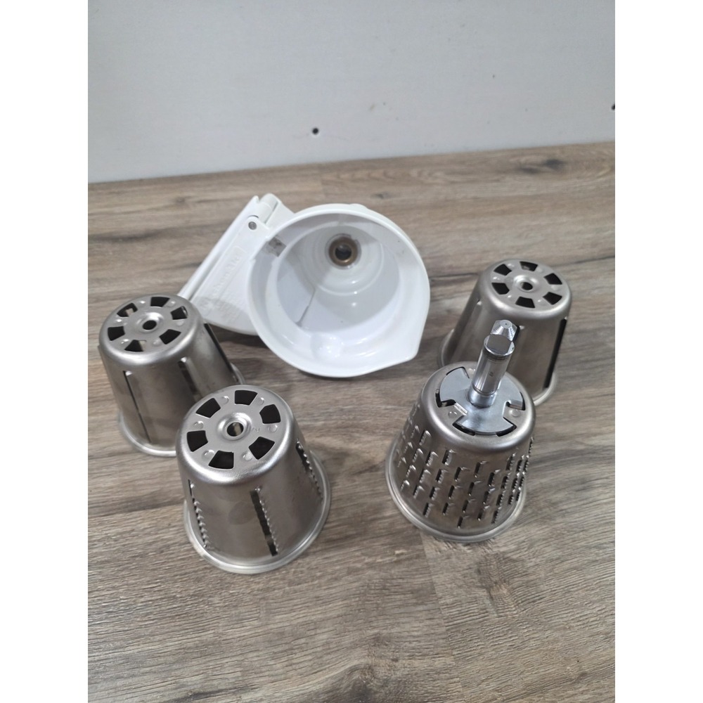 KitchenAid RVSA Slicer Shredder Attachment for Stand Mixer w/ 4 Cones